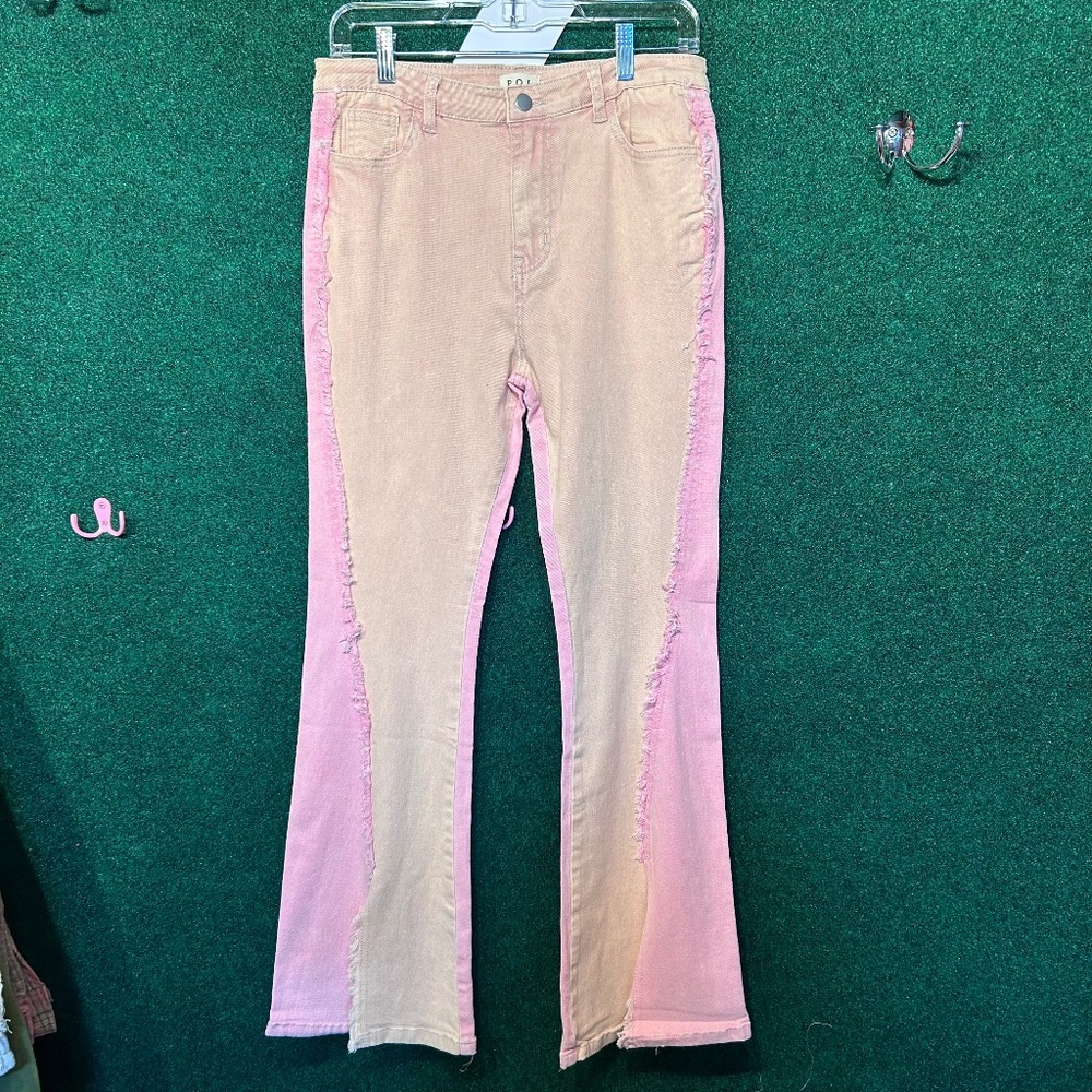 486 NWOT POL 2/Tone Pink Stretch Jeans